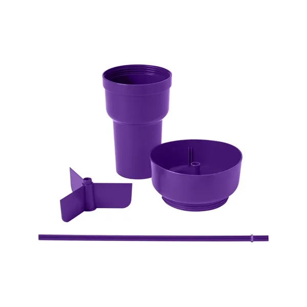 Team 365 1L Recycled PP Stadium Tumbler With Snack Bowl... from ASI 79530 Prime Line