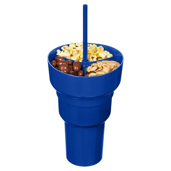 Team 365 1L Recycled PP Stadium Tumbler With Snack Bowl... from ASI 79530 Prime Line
