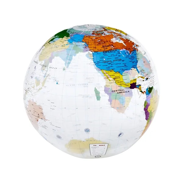16" World Globe Beach Ball... from ASI 79530 Prime Line