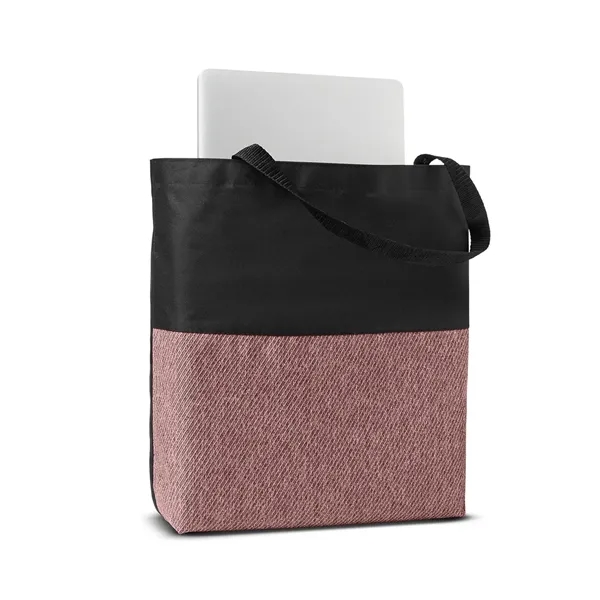 17.5" x 15" x 2.5" laptop tote bag with a main... from ASI 79530 Prime Line