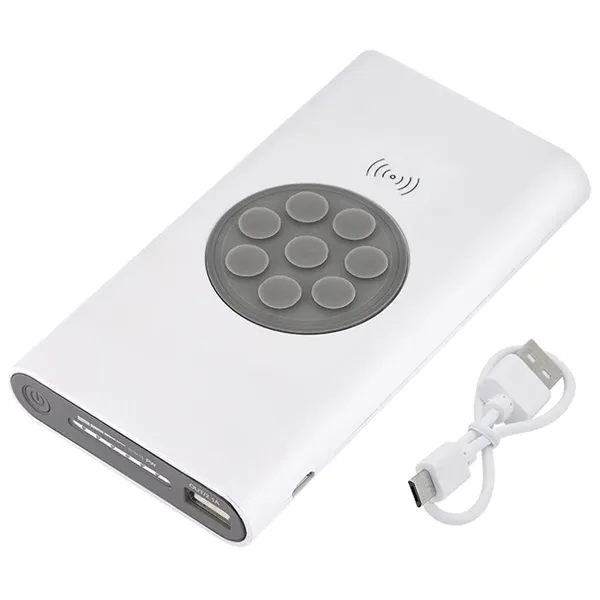 UL Certified Grip Wireless Power Bank & Charger... from ASI 89320 Starline USA Inc