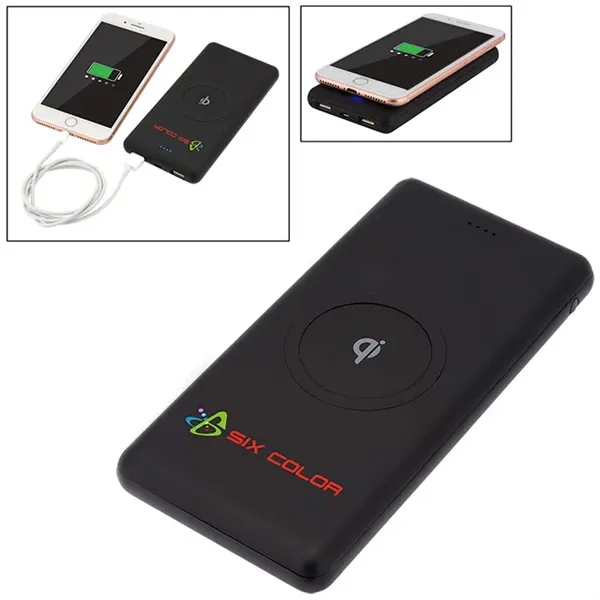 UL Certified Qi Ring Wireless Power Bank/Charger... from ASI 89320 Starline USA Inc