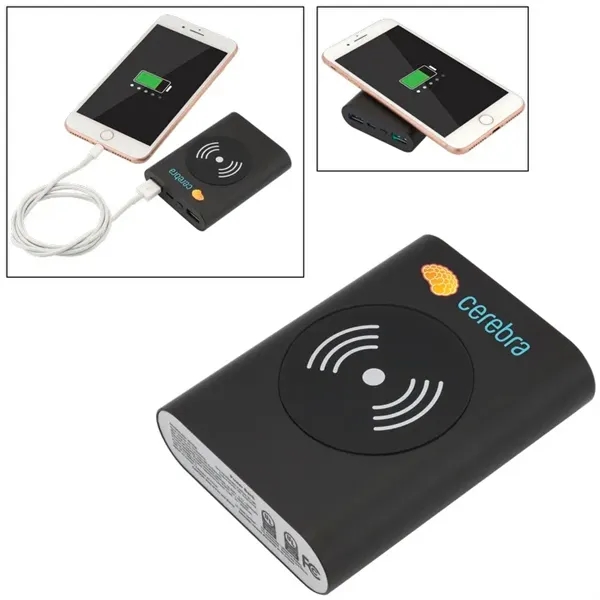 UL Cert Tri-Way Wireless / Power Bank 5000mAh... from ASI 89320 Starline USA Inc