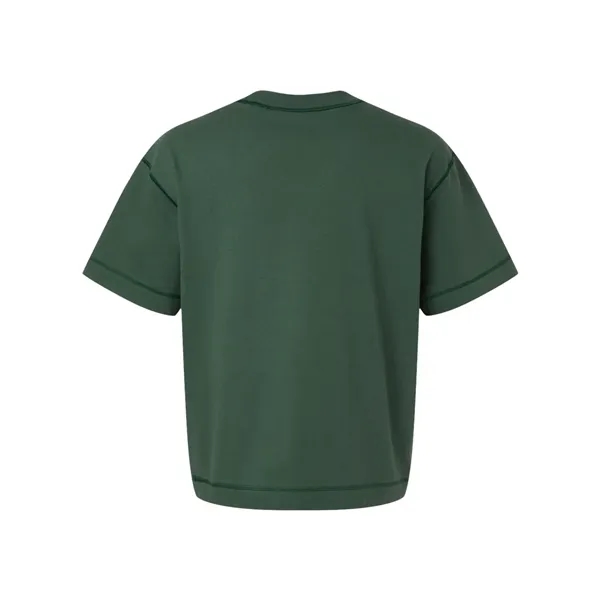 American Apparel Unisex Heavyweight Cotton Mid-Length Tee... from ASI 84358 S&S Activewear