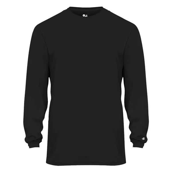 Youth long-sleeve polyester shirt... from ASI 84358 S&S Activewear