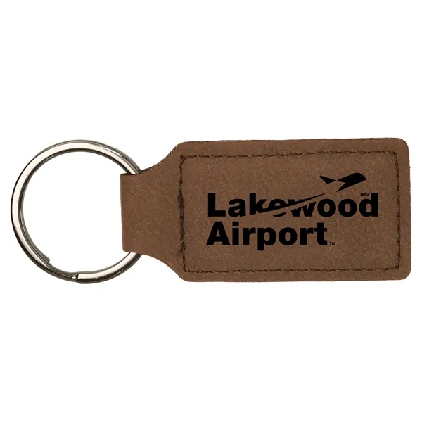 2 3/4" x 1 1/4" x 3/16" rectangular keychain made of... from ASI 74601 Calico