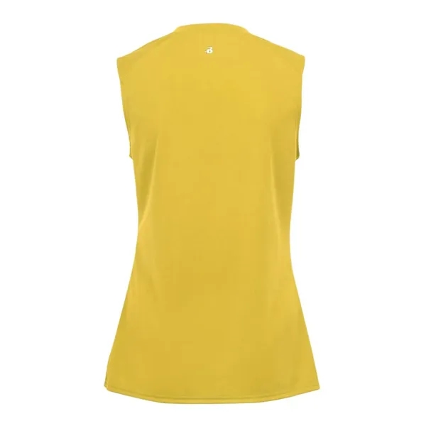 Women's sleeveless sporty t-shirt with moisture management fabric. Blank product.... from ASI 84358 S&S Activewear