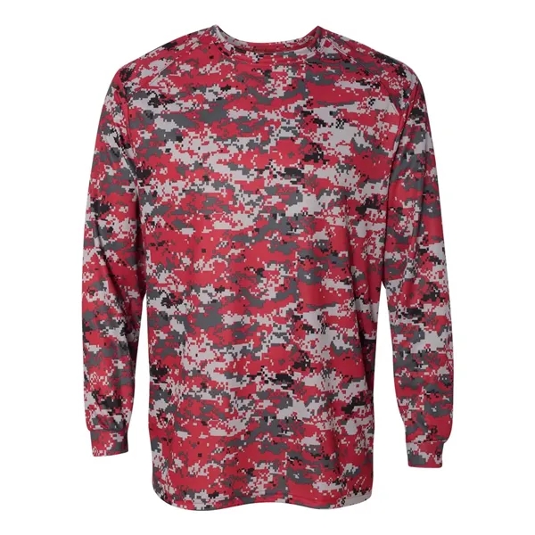 Badger Digital Camo Long Sleeve T-Shirt, blank.... from ASI 84358 S&S Activewear