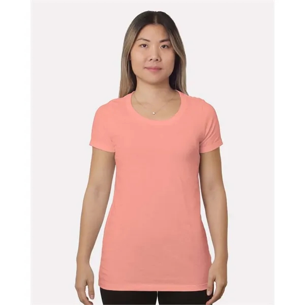 Bayside Women's Fine Jersey T-Shirt... from ASI 84358 S&S Activewear