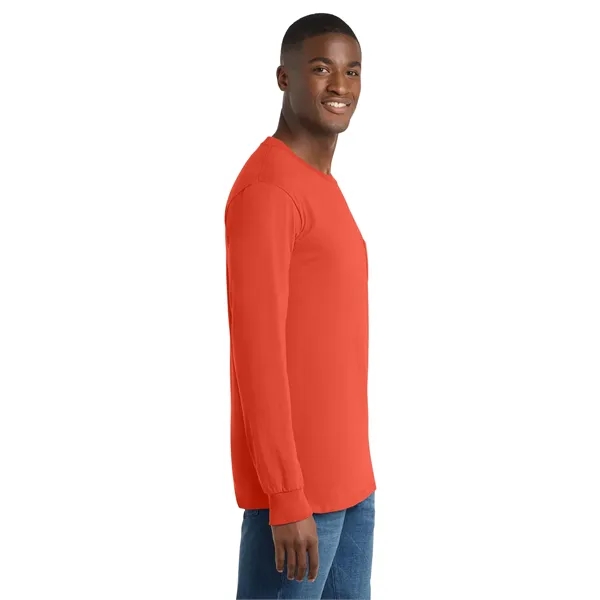 Port & Company - Long Sleeve Essential Pocket Tee.... from ASI 84863 SanMar