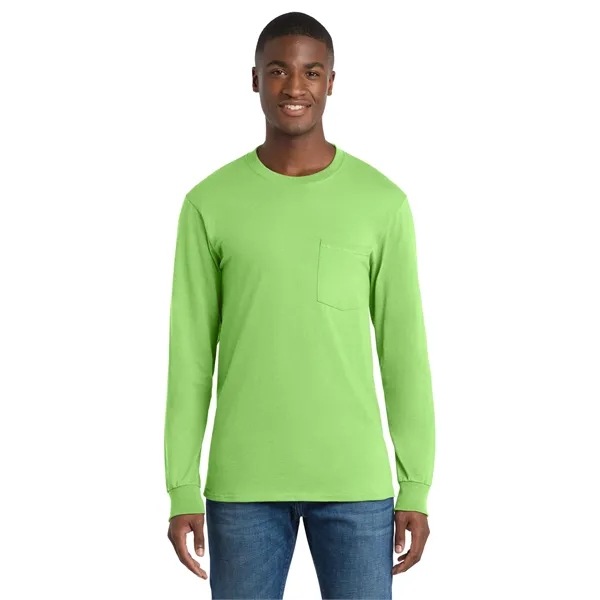 Port & Company - Long Sleeve Essential Pocket Tee.... from ASI 84863 SanMar