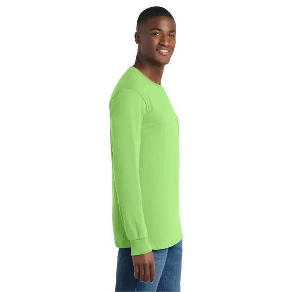 Port & Company - Long Sleeve Essential Pocket Tee.... from ASI 84863 SanMar