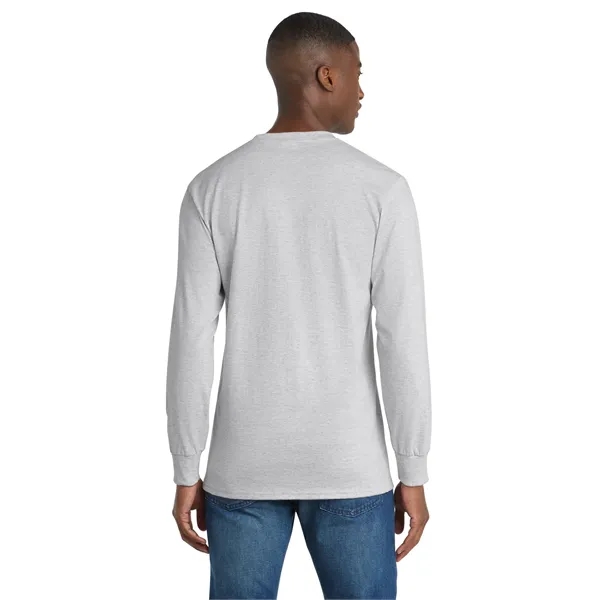 Port & Company - Long Sleeve Essential Pocket Tee.... from ASI 84863 SanMar