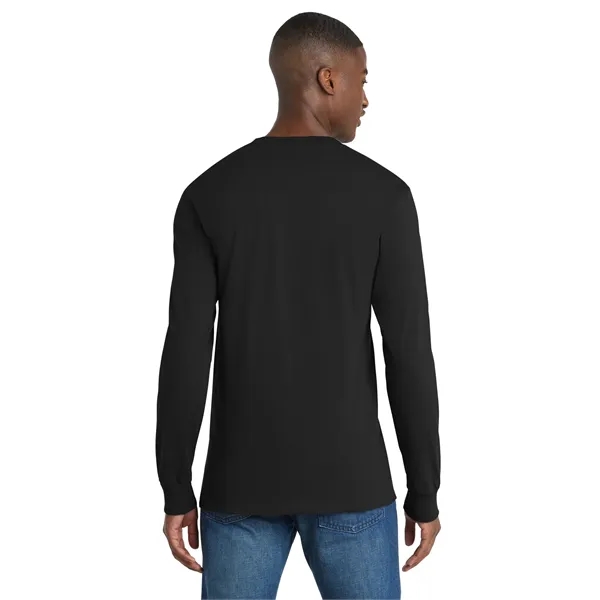 Port & Company - Long Sleeve Essential Pocket Tee.... from ASI 84863 SanMar