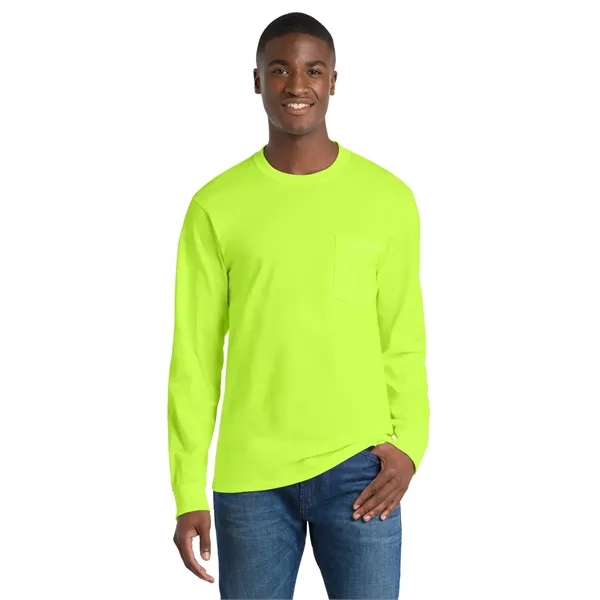 Port & Company - Long Sleeve Essential Pocket Tee.... from ASI 84863 SanMar