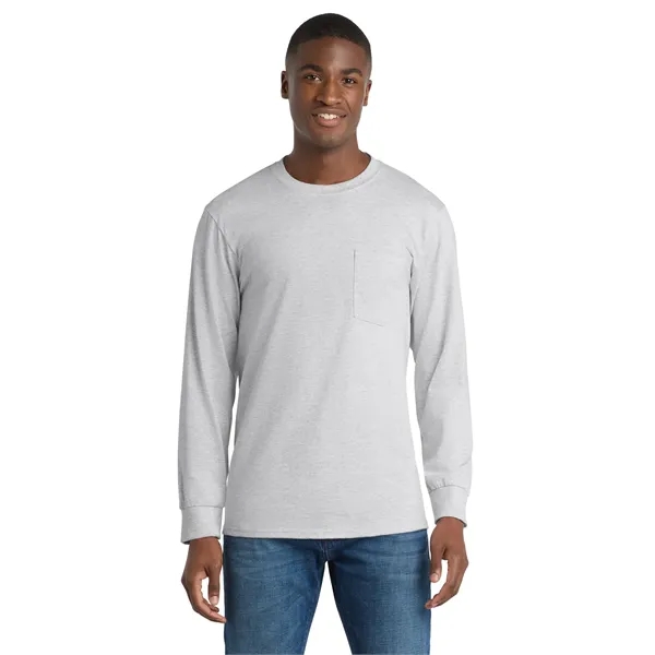 Port & Company Tall Long Sleeve Essential Pocket Tee.... from ASI 84863 SanMar