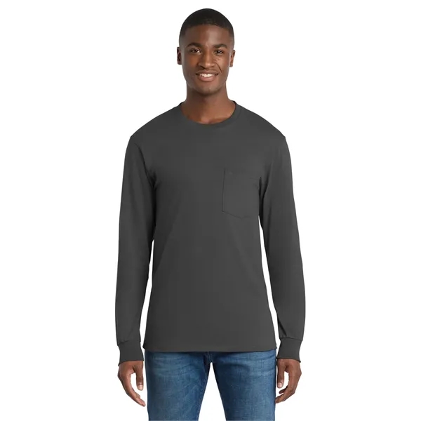 Port & Company Tall Long Sleeve Essential Pocket Tee.... from ASI 84863 SanMar