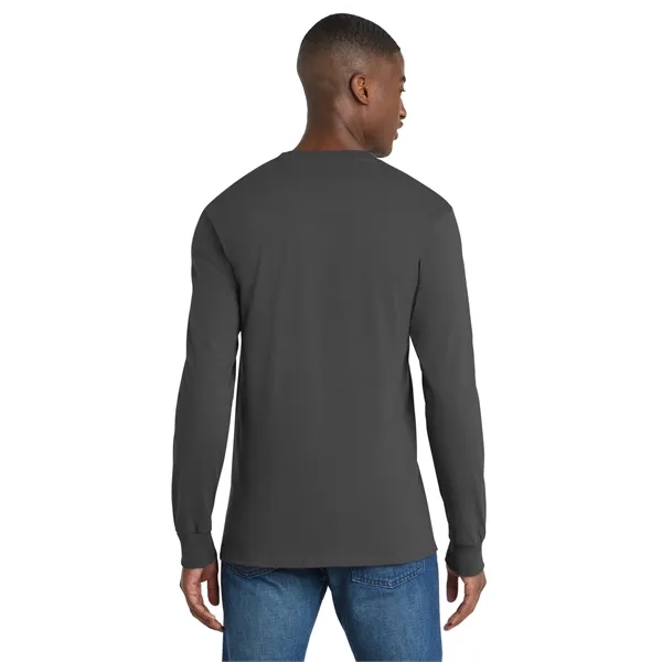 Port & Company Tall Long Sleeve Essential Pocket Tee.... from ASI 84863 SanMar