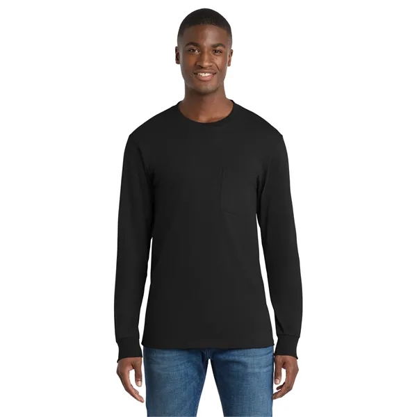 Port & Company Tall Long Sleeve Essential Pocket Tee.... from ASI 84863 SanMar