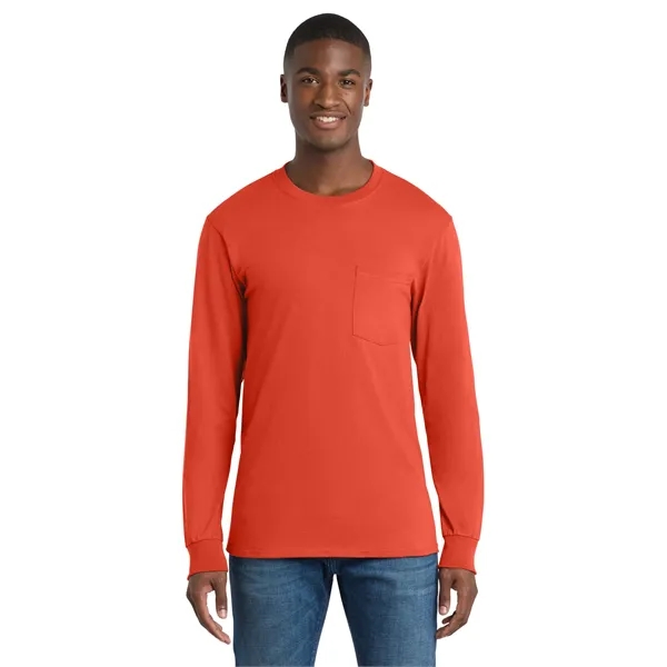 Port & Company Tall Long Sleeve Essential Pocket Tee.... from ASI 84863 SanMar