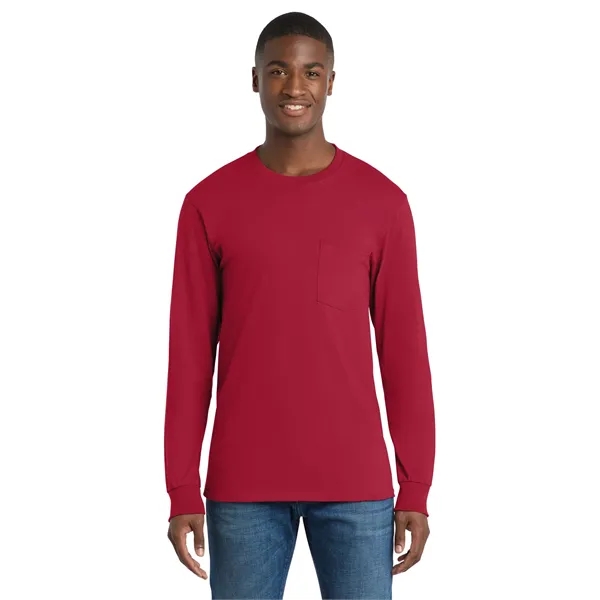 Port & Company Tall Long Sleeve Essential Pocket Tee.... from ASI 84863 SanMar