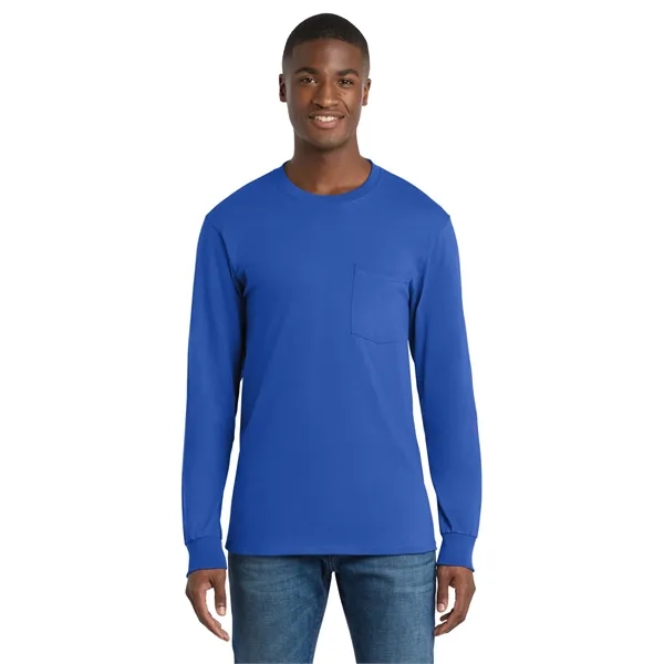 Port & Company Tall Long Sleeve Essential Pocket Tee.... from ASI 84863 SanMar