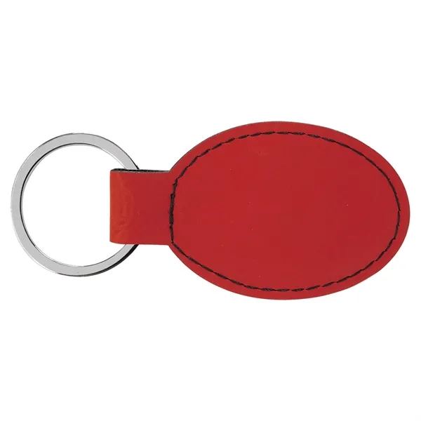 2 3/4" x 1 1/4" x 3/16" oval keychain made of... from ASI 74601 Calico