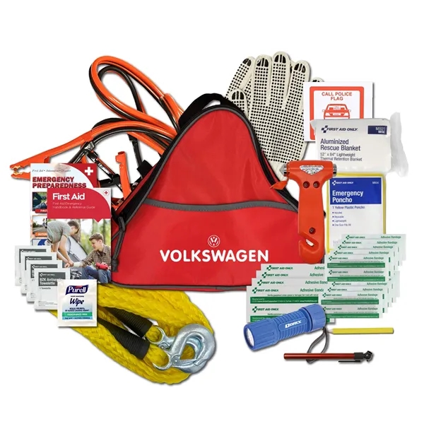 Automotive kit with a tow strap and bag.... from ASI 84514 Safety Made