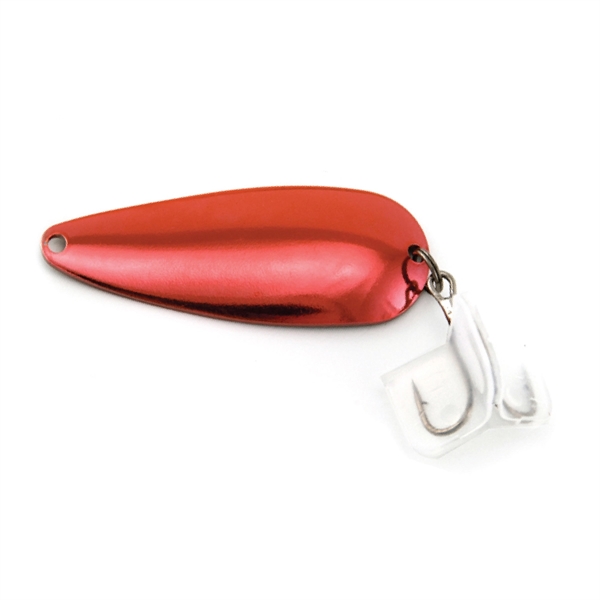2 1/4" small spoon fishing lure with multiple color options, clear... from ASI 33300 Al's Goldfish Lure Co
