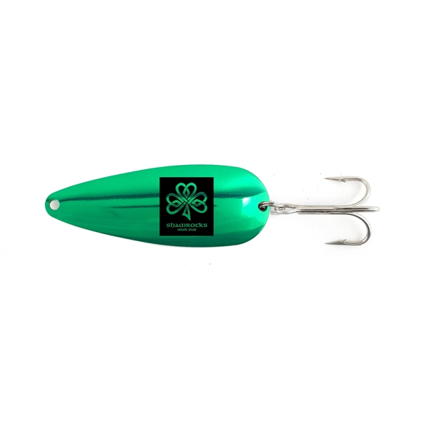 2 1/4" small spoon fishing lure with multiple color options, clear... from ASI 33300 Al's Goldfish Lure Co
