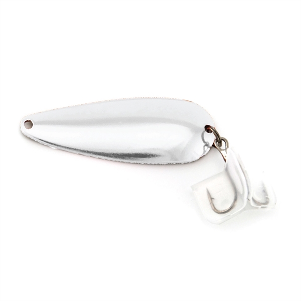 2 1/4" small spoon fishing lure with multiple color options, clear... from ASI 33300 Al's Goldfish Lure Co