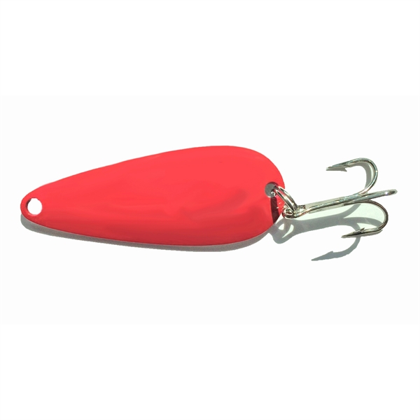 2 1/4" small spoon fishing lure with multiple color options, clear... from ASI 33300 Al's Goldfish Lure Co