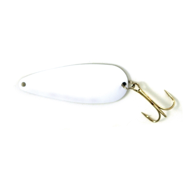 2 1/4" small spoon fishing lure with multiple color options, clear... from ASI 33300 Al's Goldfish Lure Co