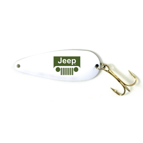 2 1/4" small spoon fishing lure with multiple color options, clear... from ASI 33300 Al's Goldfish Lure Co