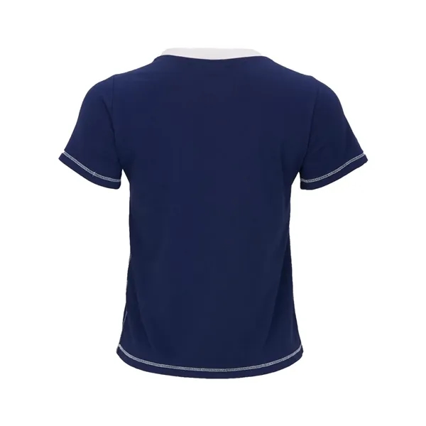 Boxercraft Women's Contrast Stitch Baby Tee... from ASI 84358 S&S Activewear