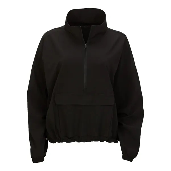 Boxercraft Women's Stretch Woven Quarter-Zip Pullover... from ASI 84358 S&S Activewear