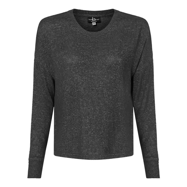 Women's Cuddle Fleece Boxy Crew... from ASI 84358 S&S Activewear