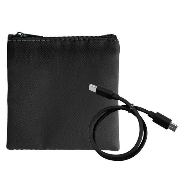 RPET C to C Cable Pouch... from ASI 30208 A P Specialties / AP Specialties