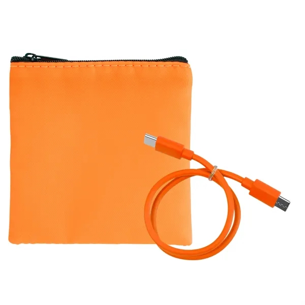 RPET C to C Cable Pouch... from ASI 30208 A P Specialties / AP Specialties