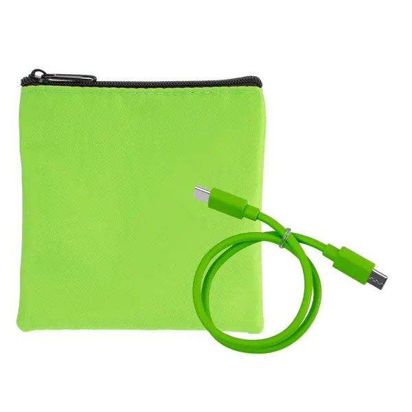 RPET C to C Cable Pouch... from ASI 30208 A P Specialties / AP Specialties