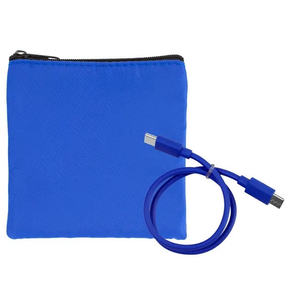 RPET C to C Cable Pouch... from ASI 30208 A P Specialties / AP Specialties