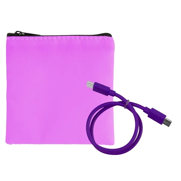 RPET C to C Cable Pouch... from ASI 30208 A P Specialties / AP Specialties