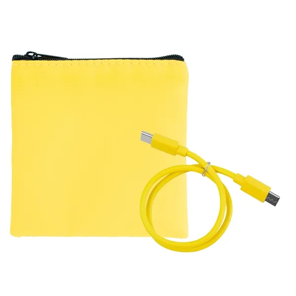 RPET C to C Cable Pouch... from ASI 30208 A P Specialties / AP Specialties