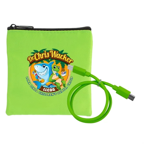 RPET C to C Cable Pouch... from ASI 30208 A P Specialties / AP Specialties