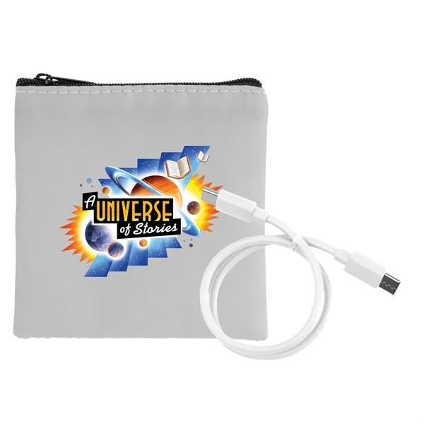 RPET C to C Cable Pouch... from ASI 30208 A P Specialties / AP Specialties