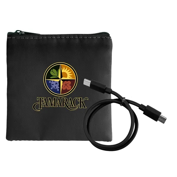 RPET C to C Cable Pouch... from ASI 30208 A P Specialties / AP Specialties