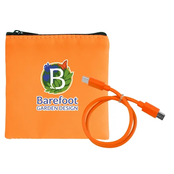 RPET C to C Cable Pouch... from ASI 30208 A P Specialties / AP Specialties