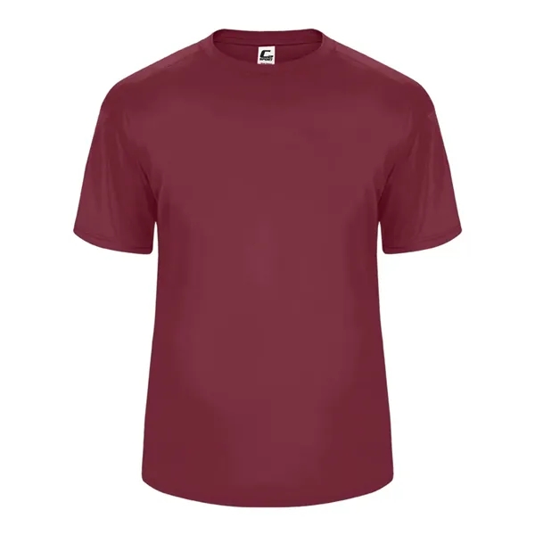 Performance t-shirt with self-fabric collar. Blank product.... from ASI 84358 S&S Activewear