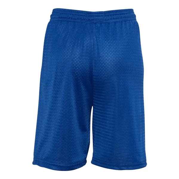 Youth polyester mesh shorts, blank.... from ASI 84358 S&S Activewear