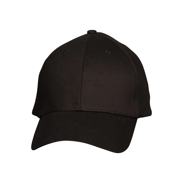 Fitted cap with 6 panels, a top button, sewn eyelets, elastic... from ASI 79530 Prime Line